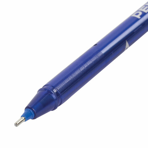 Ручка шариковая масляная PENSAN Star Tech, СИНЯЯ, игольчатый узел 1 мм, линия 0,8 мм, 2260