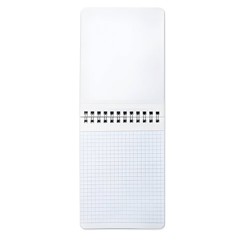 Блокнот А6 40л Brauberg клетка, спираль, Котики 114396