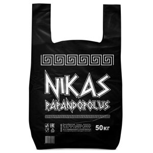 Пакет-майка NIKAS Strongs ПНД /30+16/*55см 30мкм 100шт СоюзПолимер 