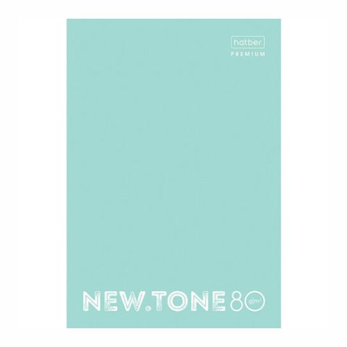Тетрадь А4 80л клетка Хатбер "Newtone PASTEL" Мята 80Т4лA1_05039 