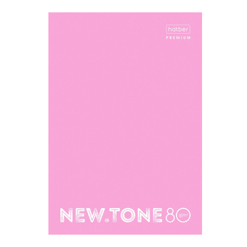 Тетрадь А4 80л клетка Хатбер "Newtone PASTEL" Пион 80Т4лA1_05018