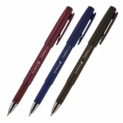 Ручка шариковая Bruno Visconti синяя CityWrite Original 1мм 20-0018