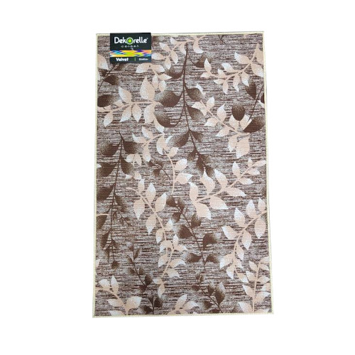 Коврик интерьерный Dekorelle Velvet 50х80см, V219, Веточки