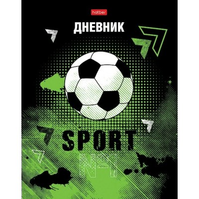 Дневник школьный Хатбер твердая обложка,"Мир футбола", 1-11 класс, 40ДТ5В_30478