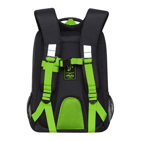 Рюкзак GRIZZLY RB-156-1m, черный, 39х26х19см, 14,5л