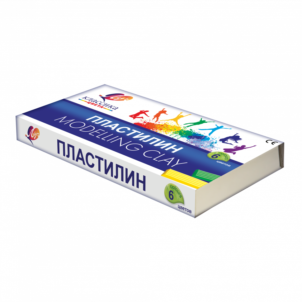 Пластилин Луч Классика 6цв*20г 12С 878-08