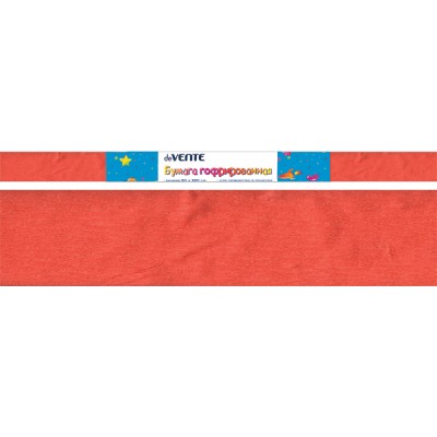 Бумага гофрированная Attomex 50*250см красно-оранж 8040718