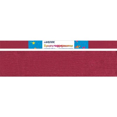 Бумага гофрированная Attomex 50*250см бордовая 8040717
